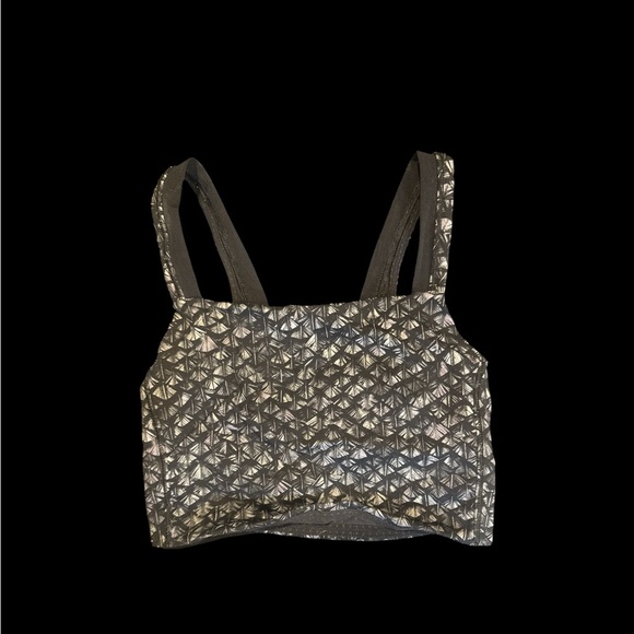 Lululemon Black Textured Bra - Picture 1 of 2